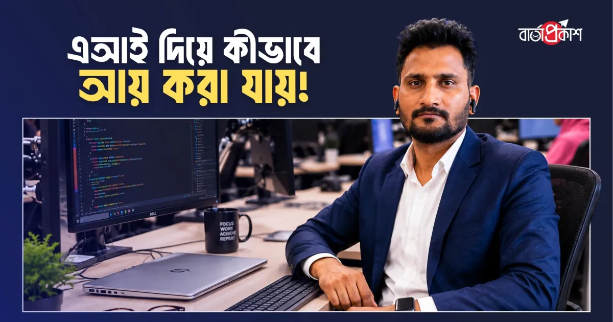 এআই দিয়ে কীভাবে আয় করা যায়!